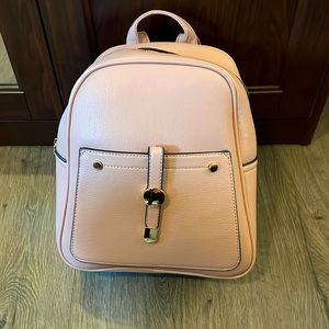 Light pink small backpack